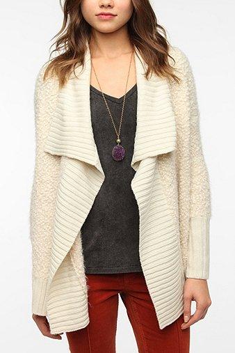 Staring At Stars Nubby Boucle Cardigan - Ivory - M